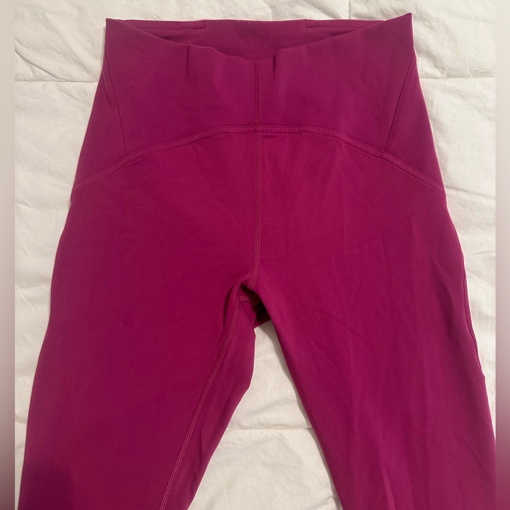 Lululemon dark Magenta/plum Leggings